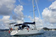 Jeanneau Sun Odyssey 45 : Martinique anchorage