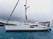 Jeanneau Sun Odyssey 50 DS : At anchor in Martinique