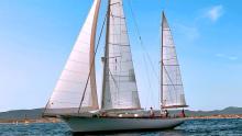 Tioga 68 : En navigation bâbord amure