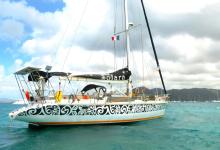 Jeanneau Trinidad 48 : At anchor in Martinique