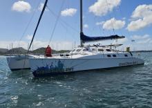 Ville Audrain 42/45 : At anchor in Martinique