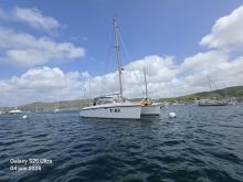 Baltec Engineering GmbH    Visiona 40 : At anchor in Martinique