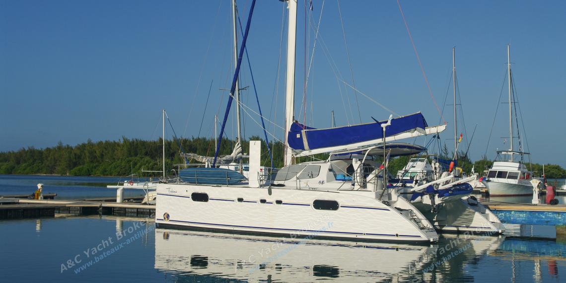 Catana Catana 471 owner's version : At the marina in the Caribbean Catana Catana 471 owner's version : At the marina in the Caribbean