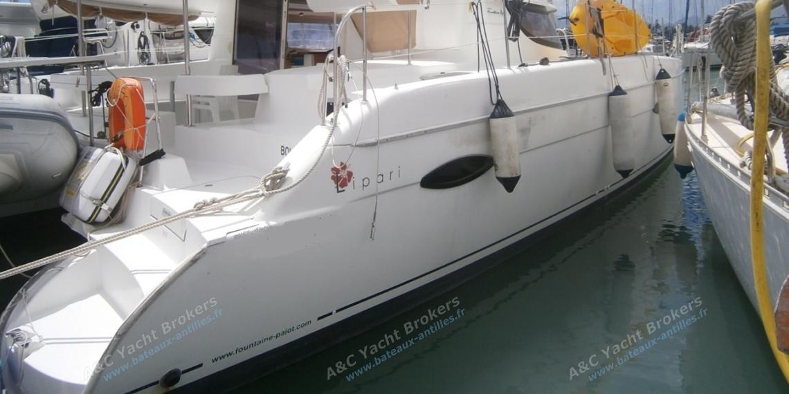 Fountaine Pajot Lipari 41 : In the marina Fountaine Pajot Lipari 41 : In the marina