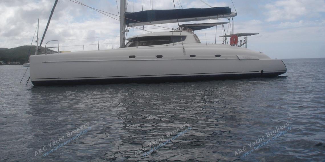 Fountaine Pajot Bahia 46 : At anchor in Guadeloupe Fountaine Pajot Bahia 46 : At anchor in Guadeloupe