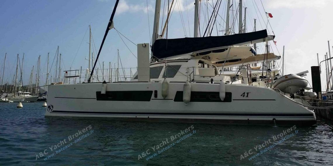 Catana 41 : In the marina Catana 41 : In the marina