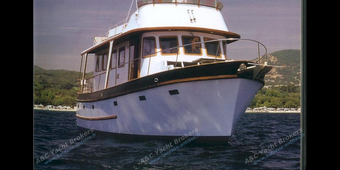 Cheoy Lee Europa 53’ :At anchor Cheoy Lee Europa 53’ :At anchor