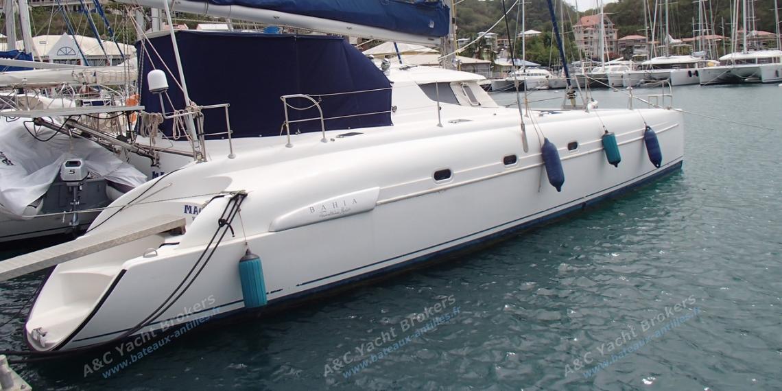 Fountaine Pajot Bahia 46 Maestro : In the marina Fountaine Pajot Bahia 46 Maestro : In the marina