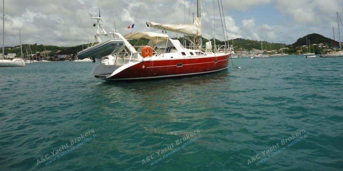 Passoa 46 : At anchor in Martinique Passoa 46 : At anchor in Martinique
