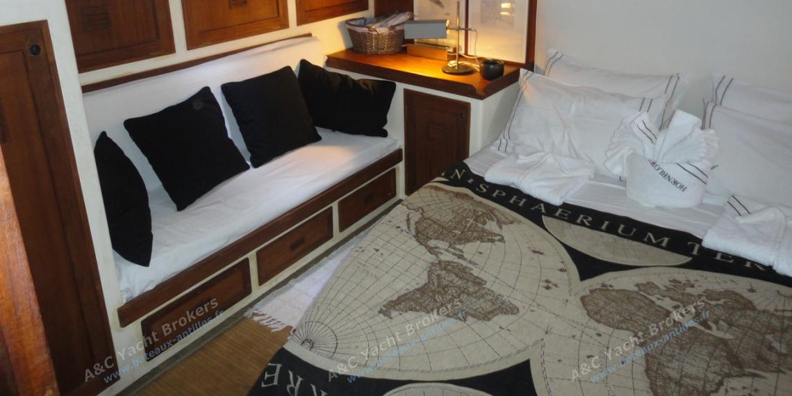 Cheoy Lee Europa 53’ : Owner's cabin other view Cheoy Lee Europa 53’ : Owner's cabin other view