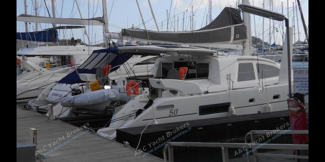 In the marina, Martinique - Catana Catana 50, Used (2007) - Martinique (Ref 446) In the marina, Martinique - Catana Catana 50, Used (2007) - Martinique (Ref 446)