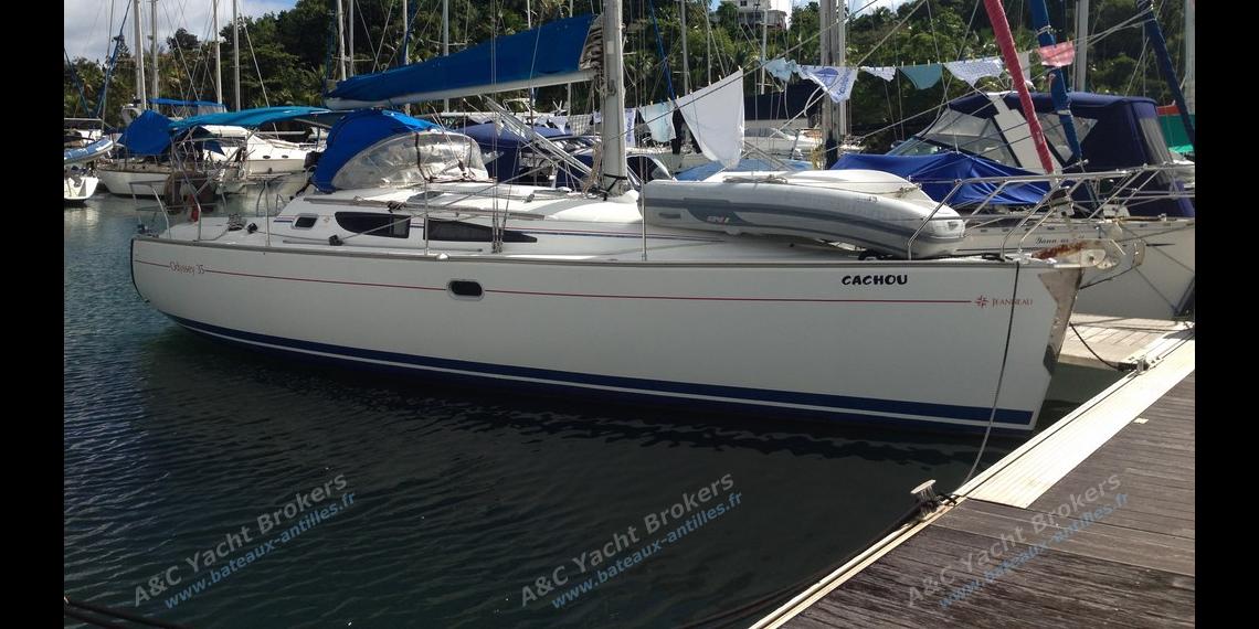 Jeanneau Sun Odyssey 35 : Vue de profil Jeanneau Sun Odyssey 35 : Vue de profil