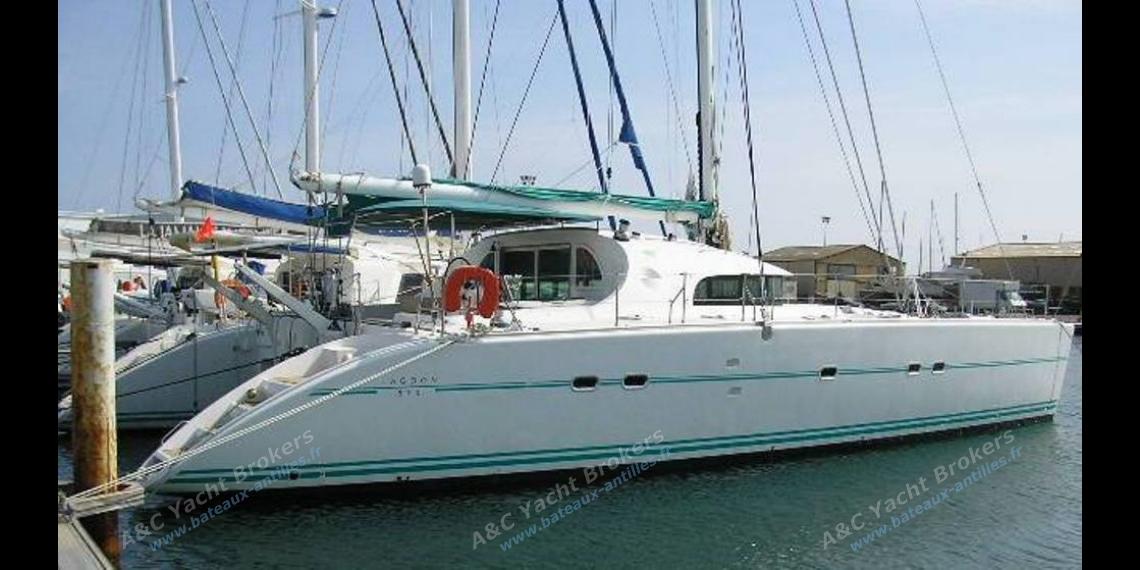 In marina - Lagoon Lagoon 570, Used (2004) - France (Ref 237) In marina - Lagoon Lagoon 570, Used (2004) - France (Ref 237)
