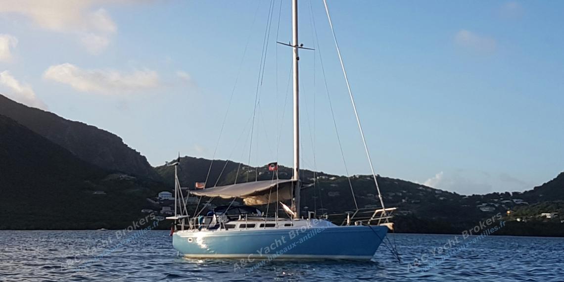 Catalina 36 MK1: At anchor in the Caribbean Catalina 36 MK1: At anchor in the Caribbean