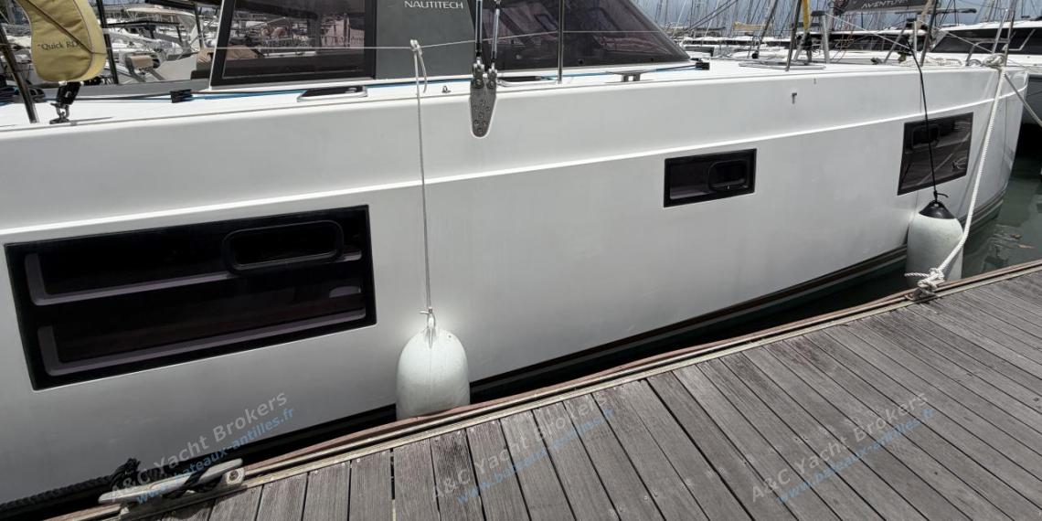 Nautitech 40 open : In marina Marin/Martinique Nautitech 40 open : In marina Marin/Martinique