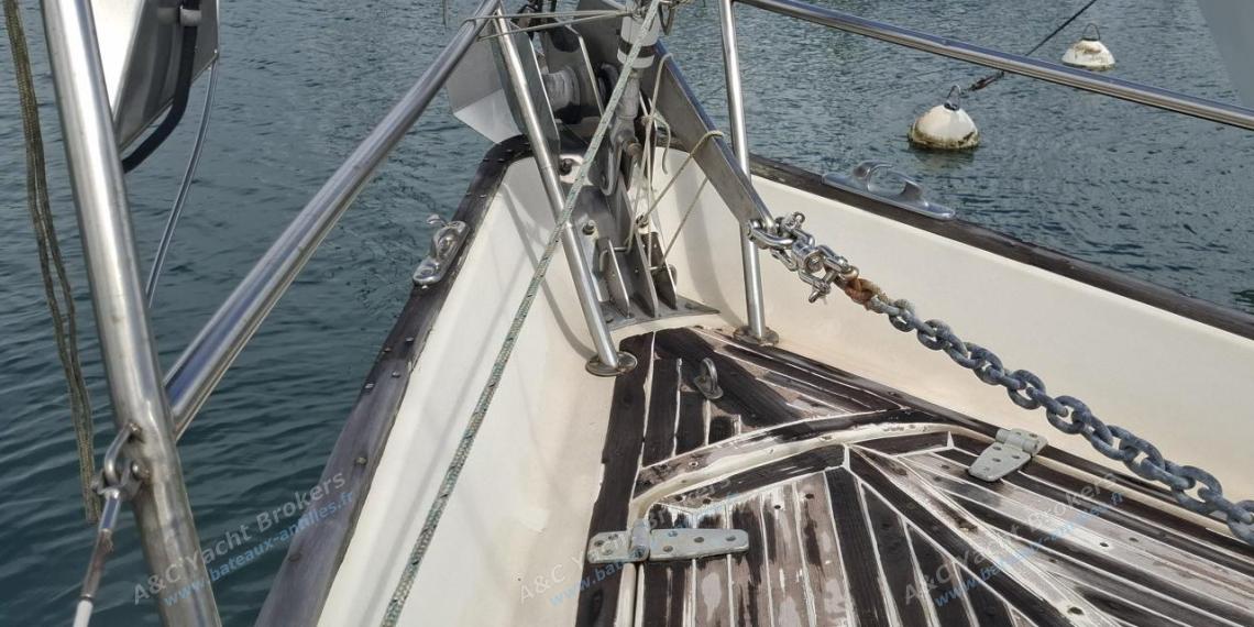 Wauquiez Amphitrite 43 : Furling genoa Wauquiez Amphitrite 43 : Furling genoa