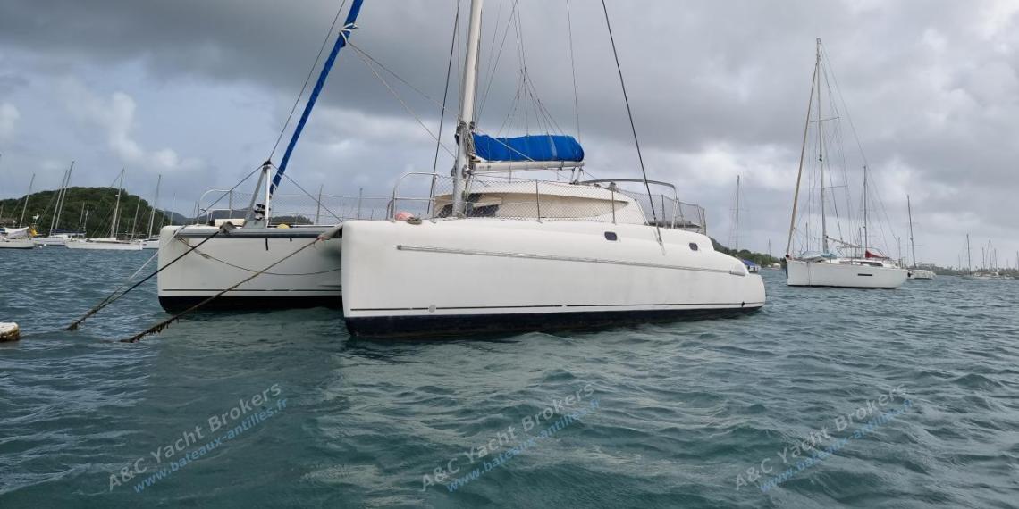 Fountaine Pajot Athena 38 : At anchor in Martinique Fountaine Pajot Athena 38 : At anchor in Martinique