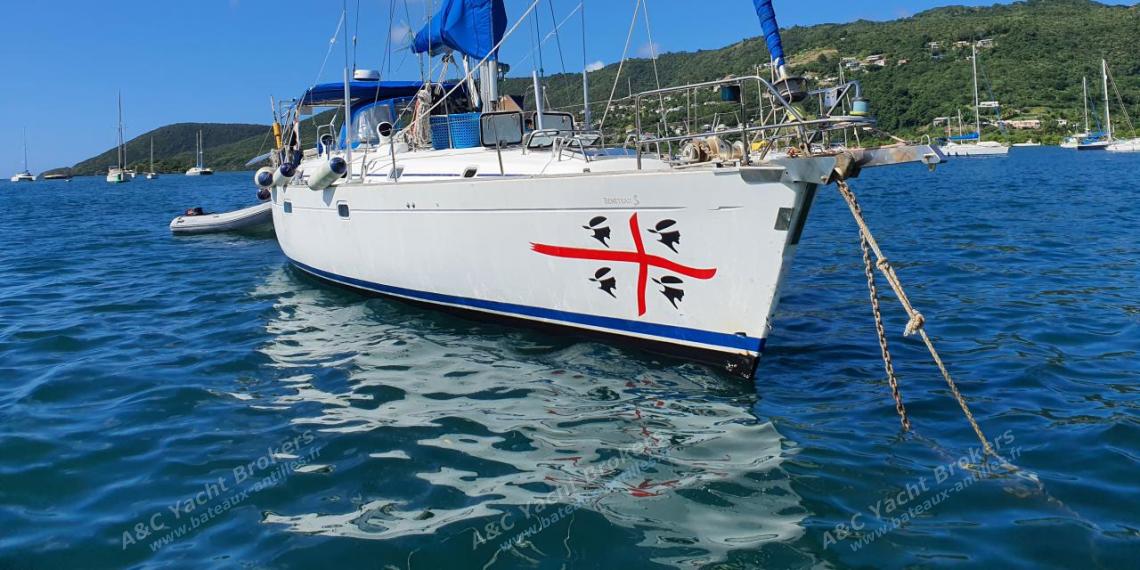 Beneteau 50: At anchorage in Martinique Beneteau 50: At anchorage in Martinique