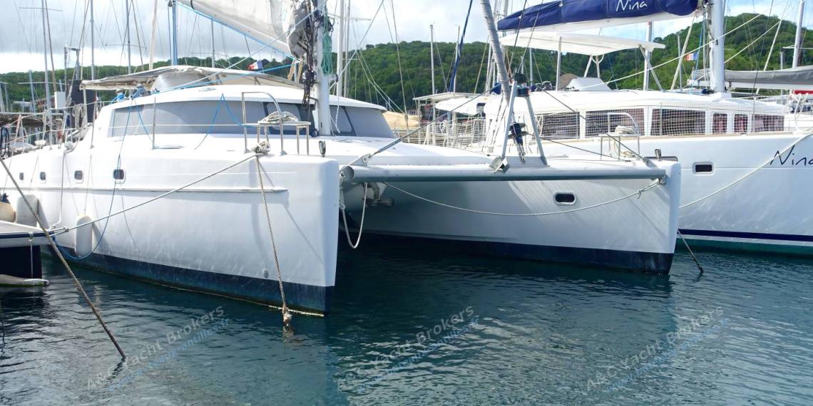 Fountaine Pajot Belize 43 : In the marina Fountaine Pajot Belize 43 : In the marina