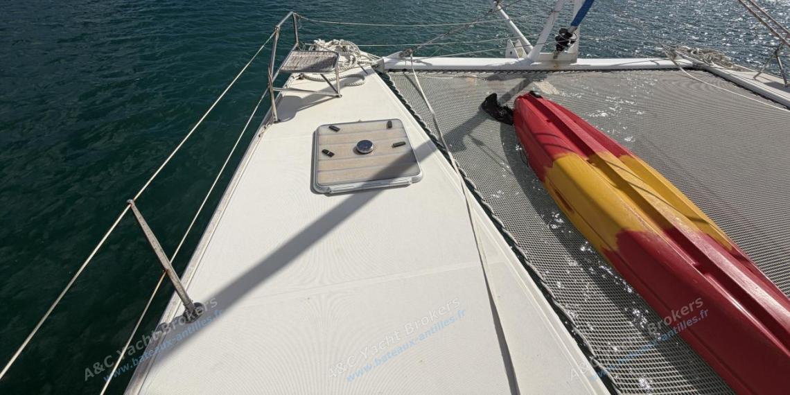 Catana 471 Owner Version : Port companionway and trampoline Catana 471 Owner Version : Port companionway and trampoline