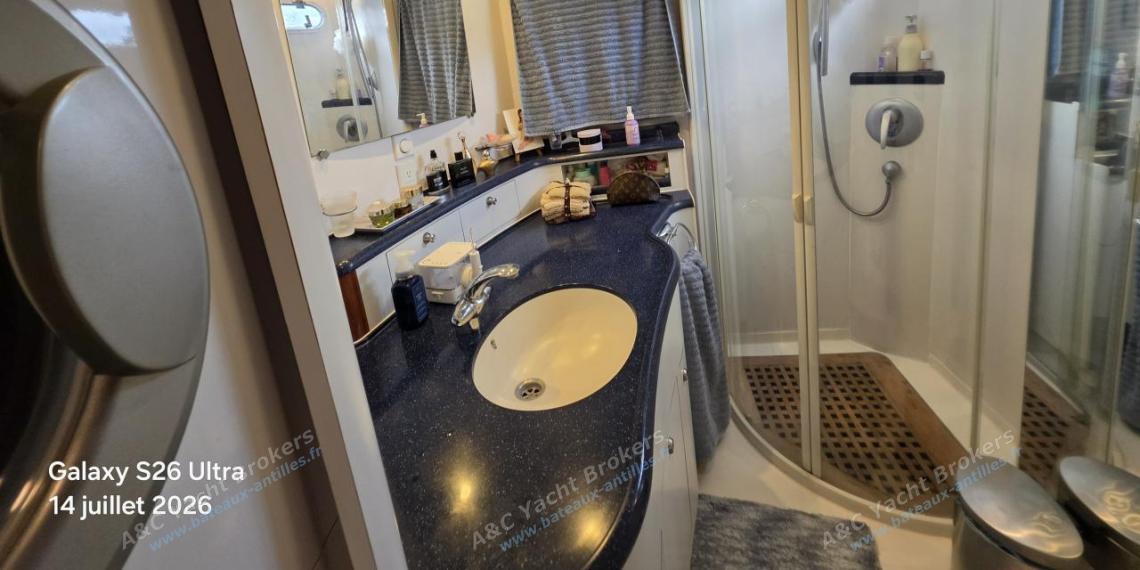 Catana Catana 582 : Shower room in owner suite other view Catana Catana 582 : Shower room in owner suite other view