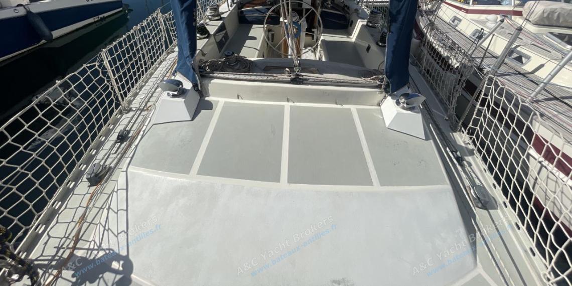 Ocean Bound Yachts Crossbow 40 : Aft deck Ocean Bound Yachts Crossbow 40 : Aft deck