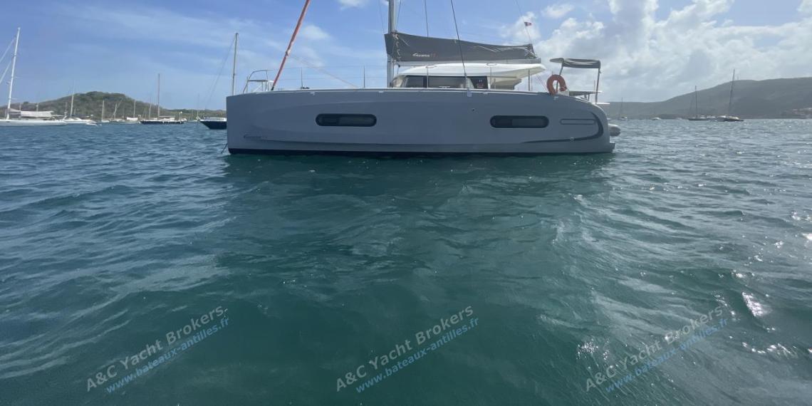 Excess Excess 11 : At anchor in Martinique Excess Excess 11 : At anchor in Martinique