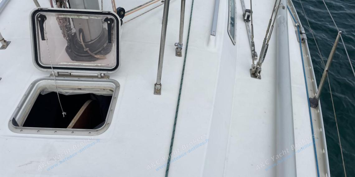 Bénéteau First 405 : Pulpit mast Bénéteau First 405 : Pulpit mast
