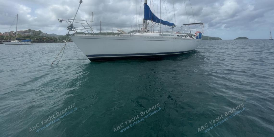 Bénéteau First 405 : At anchor other view Bénéteau First 405 : At anchor other view