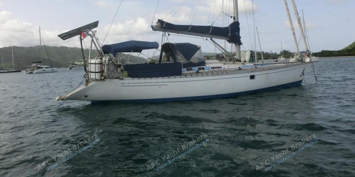 First 456: At anchor in Martinique First 456: At anchor in Martinique