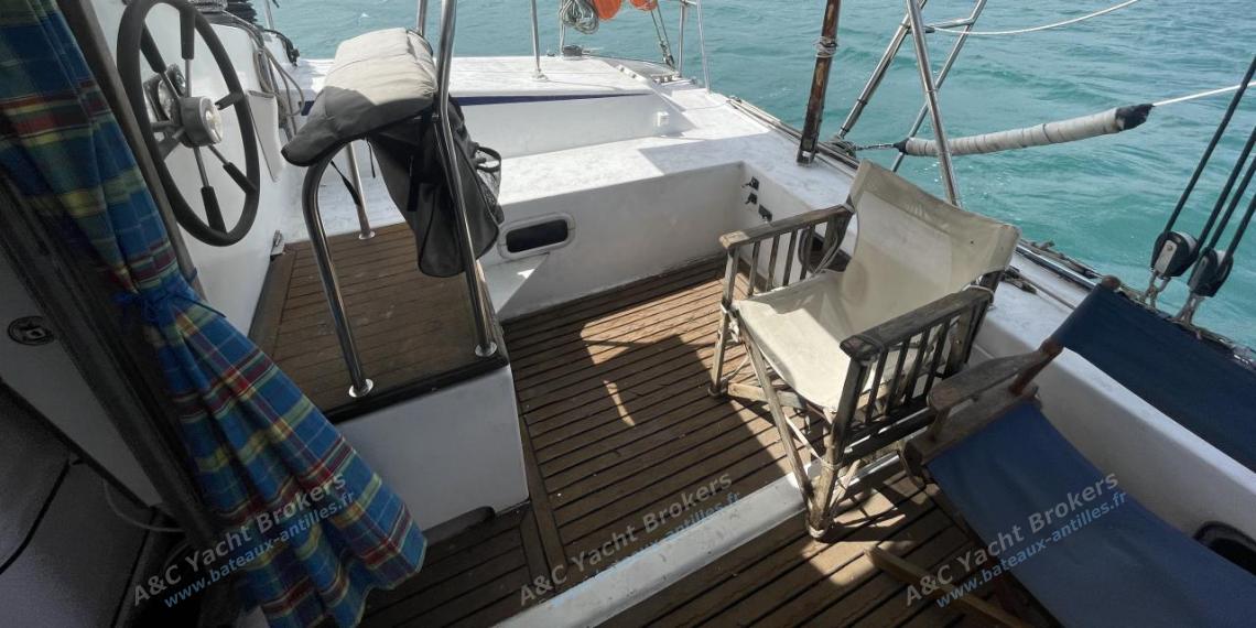 Grand Sud 45 : Helm station Grand Sud 45 : Helm station