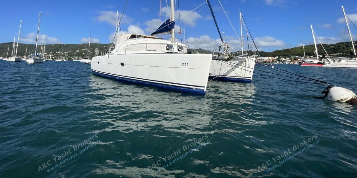 Lagoon 380 trois cabines : Marin anchorage in Martinique Lagoon 380 trois cabines : Marin anchorage in Martinique