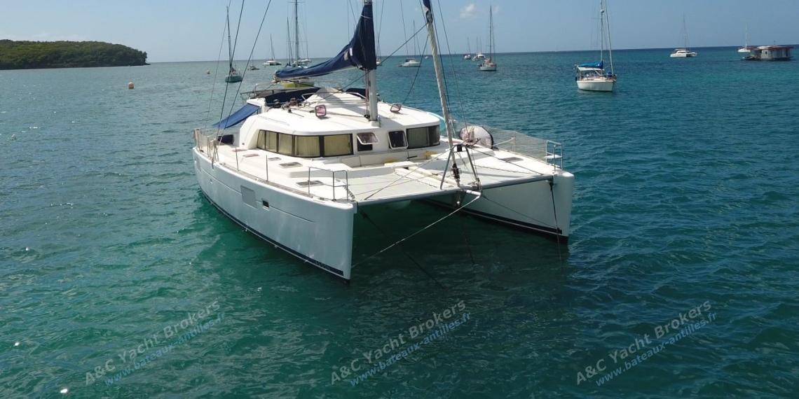 CNB Lagoon 440 : At anchor in Martinique CNB Lagoon 440 : At anchor in Martinique