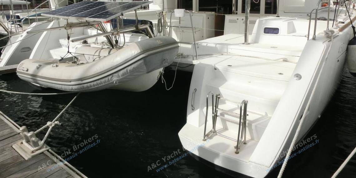 Lagoon 450 F: In the marina Lagoon 450 F: In the marina