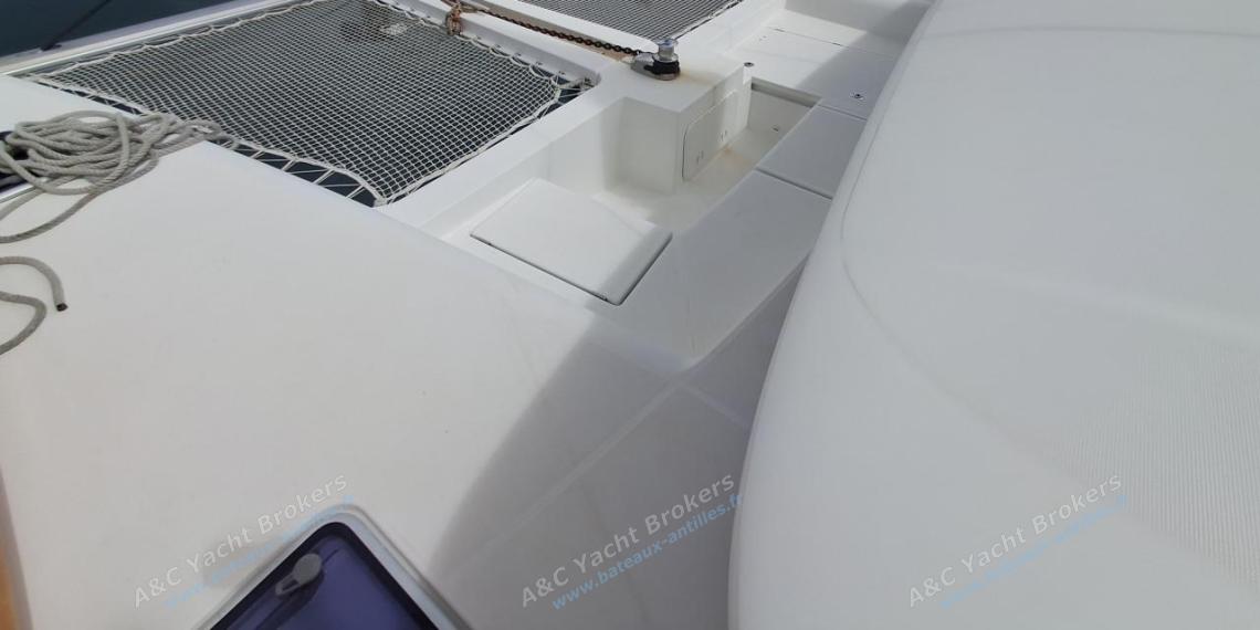 Lagoon 450F : Trampolines other view Lagoon 450F : Trampolines other view