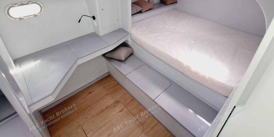 Lagoon Lagoon 570 : Double bed in starboard owner's suite Lagoon Lagoon 570 : Double bed in starboard owner's suite