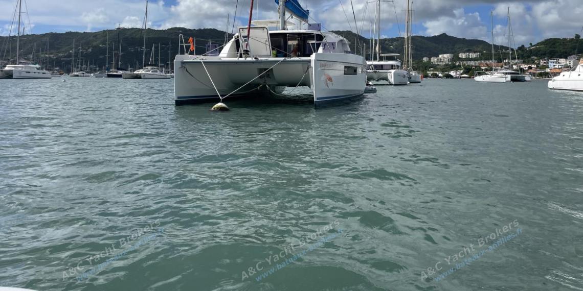 Robertson & Cain Leopard 40 : Marin anchorage in Martinique Robertson & Cain Leopard 40 : Marin anchorage in Martinique