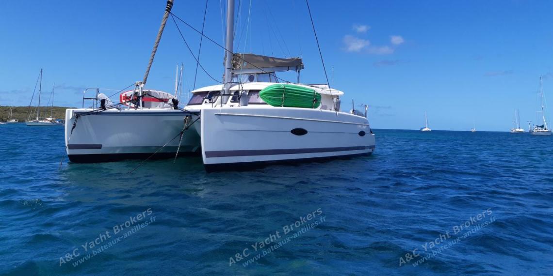 Fountaine Pajot Lipari 41 Maestro : At anchor in Martinique Fountaine Pajot Lipari 41 Maestro : At anchor in Martinique