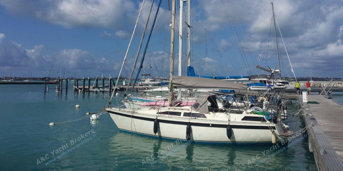 Moody 34: In the marina Moody 34: In the marina