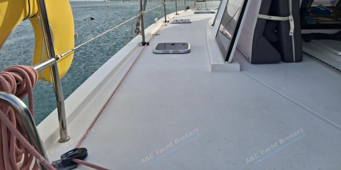Nautitech 46 Open : Port companionway Nautitech 46 Open : Port companionway