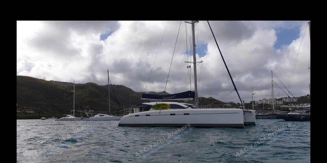 Nautitech 47: At anchor in Martinique Nautitech 47: At anchor in Martinique