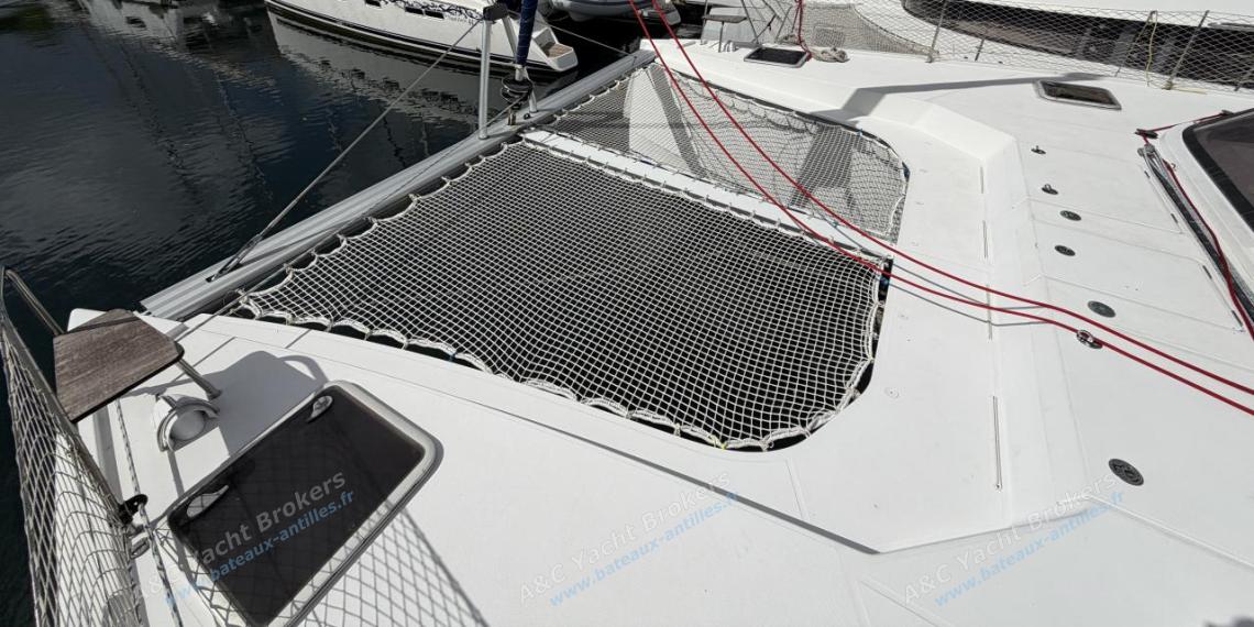Nautitech Open 40 : Trampolines other view Nautitech Open 40 : Trampolines other view