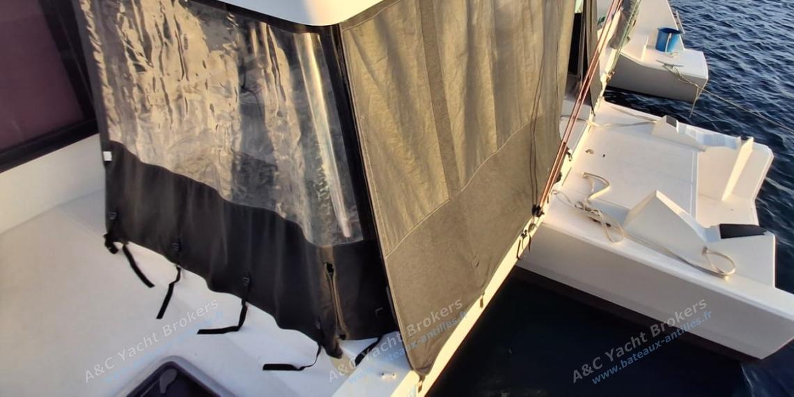 NEEL-TRIMARANS Neel 43 : Cockpit tent NEEL-TRIMARANS Neel 43 : Cockpit tent