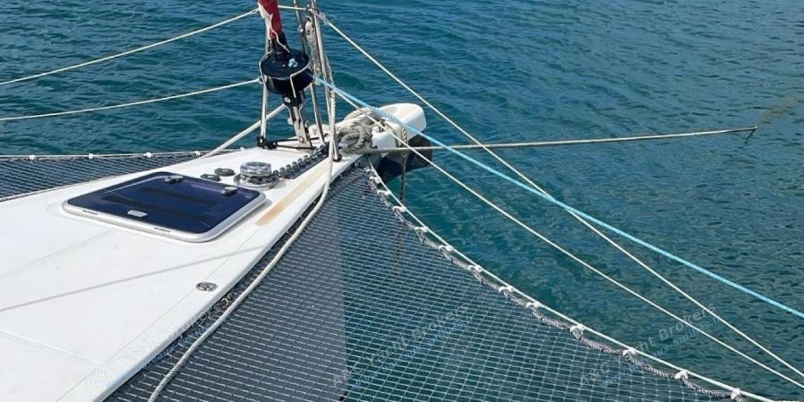 NEEL-TRIMARANS Neel 43 : Trampoline and furling genoa NEEL-TRIMARANS Neel 43 : Trampoline and furling genoa