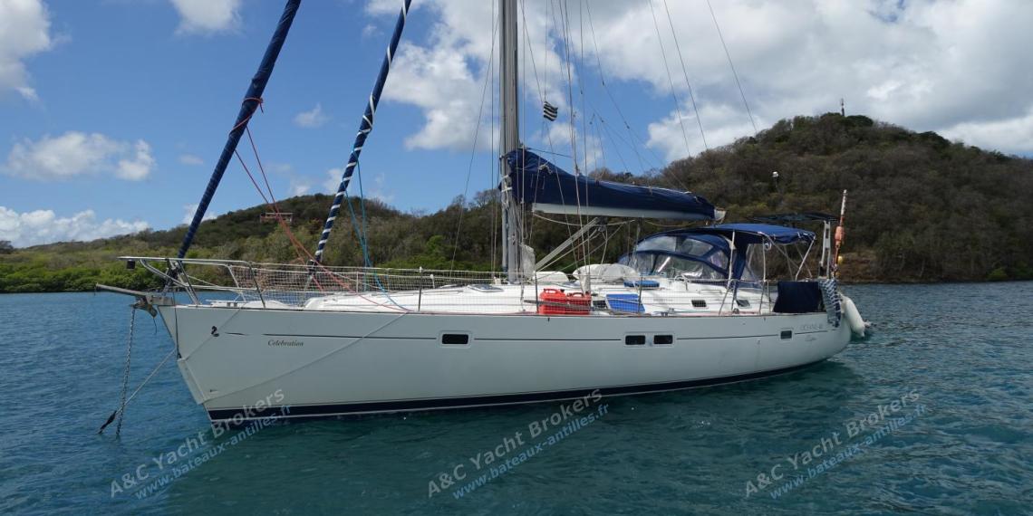 Bénéteau Oceanis 411 Clipper : At anchor in Martinique Bénéteau Oceanis 411 Clipper : At anchor in Martinique