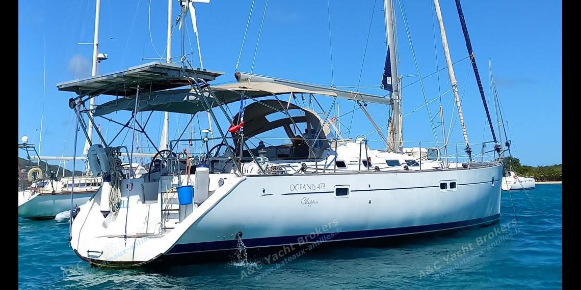Bénéteau Oceanis 473 : At anchor in The Caribbean Bénéteau Oceanis 473 : At anchor in The Caribbean