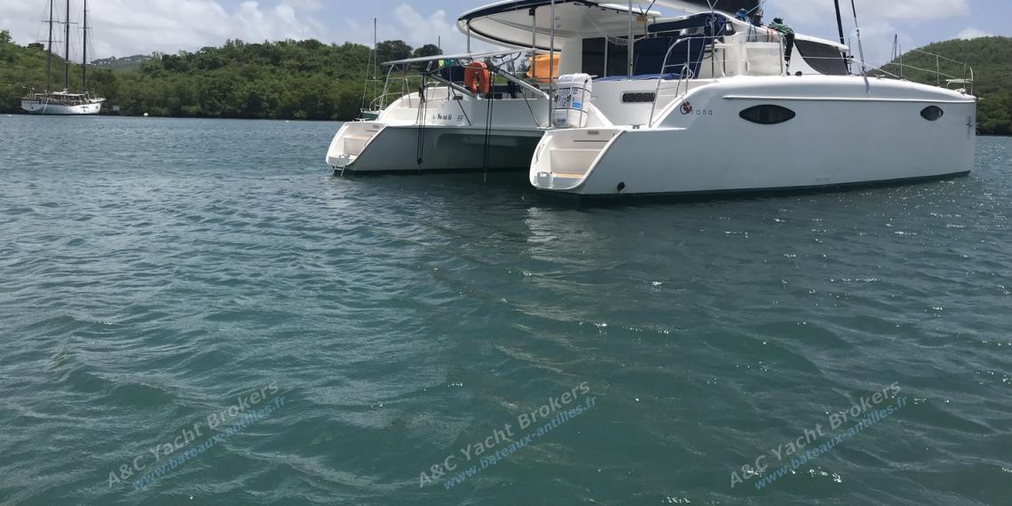 Orana 44: At anchor in Martinique Orana 44: At anchor in Martinique