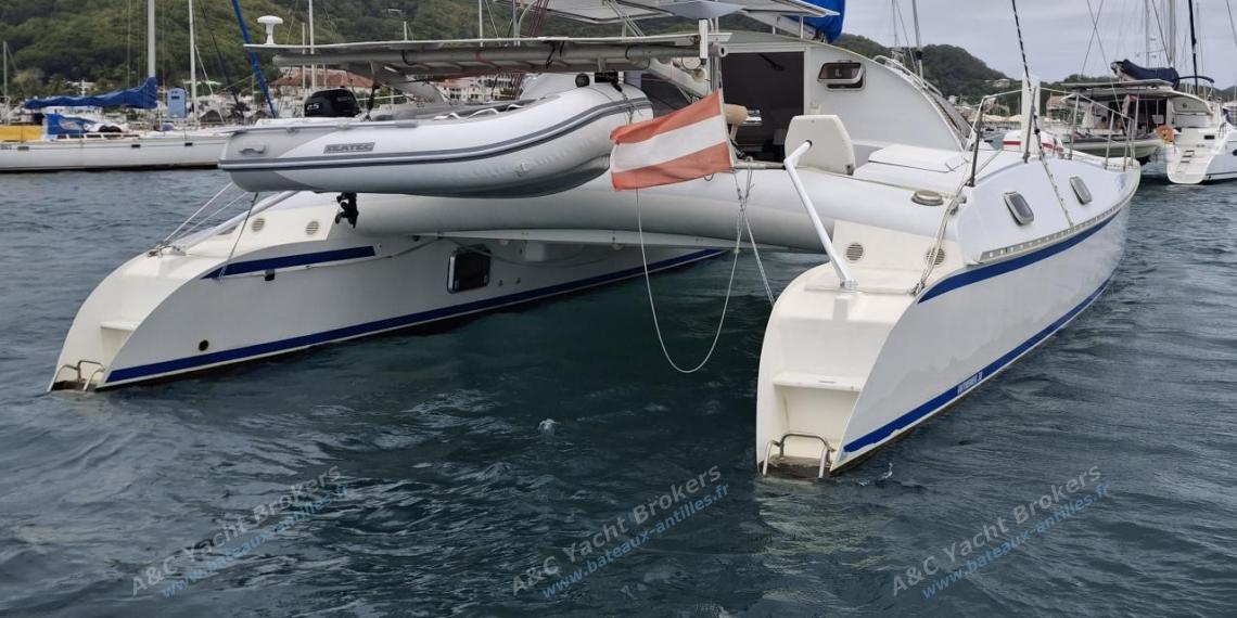 Outremer 38/40 : At anchor in Martinique other view Outremer 38/40 : At anchor in Martinique other view