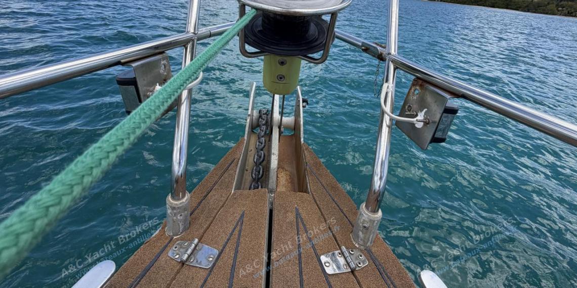 Alubat Ovni 43 : Genoa furling system Alubat Ovni 43 : Genoa furling system