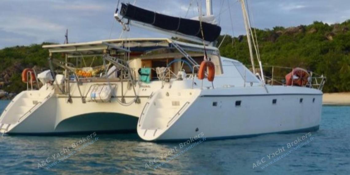 Privilege 42: At anchor in the Caribbean Privilege 42: At anchor in the Caribbean